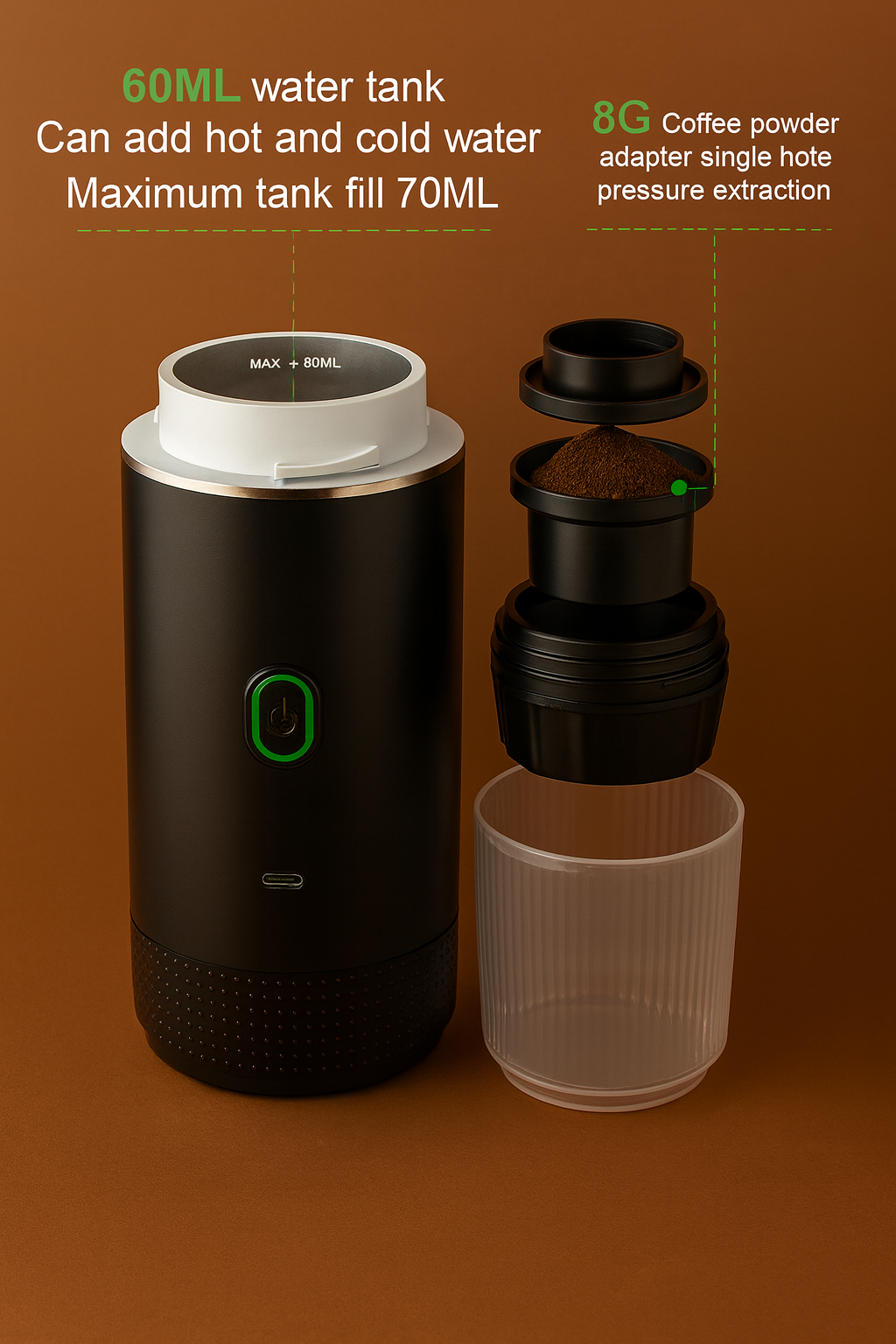 Portable Espresso maker